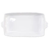 Incanto Stone White Stripe Rectangular Baking Dish